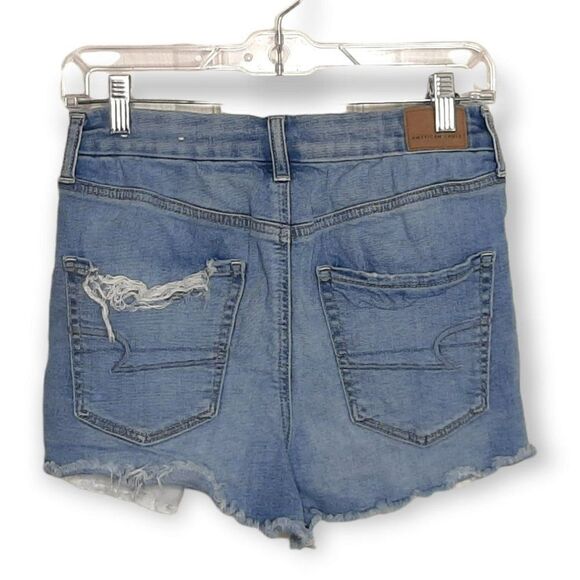 American Eagle Super Stretch Curvy Hi Rise Shortie sz 6 - Picture 3 of 8